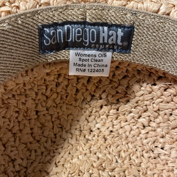 San Diego Hat Company Straw Hat One Size - Picture 6 of 10